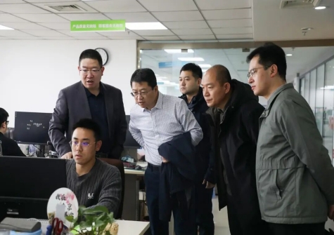 河北省商务厅党组副书记史德信一行调研意昂4